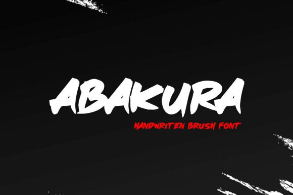 Abakura: The Handwritten Font That Captures Urban Energy