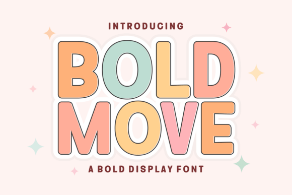 Bold Move: A Typeface That Commands Attention with Character
