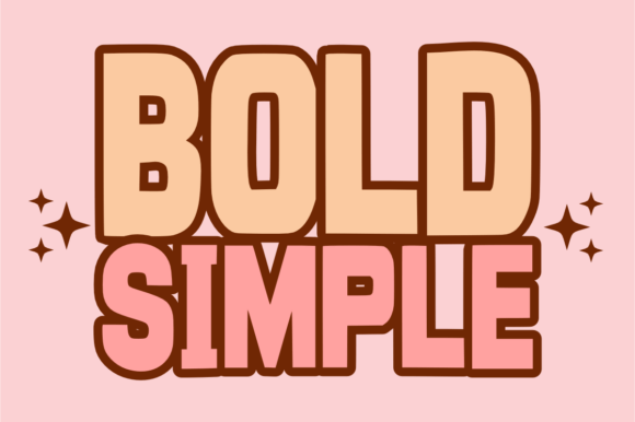 Bold Simple: The Retro-Modern Display Font That Demands Attention