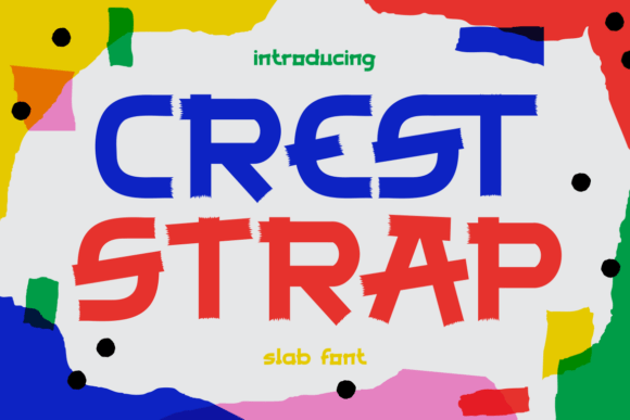 Crest Strap: Injecting Bold, Rebellious Energy into Modern Typography