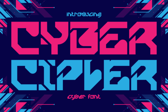 Cyber Cipher: A Typeface for the Digital Frontier