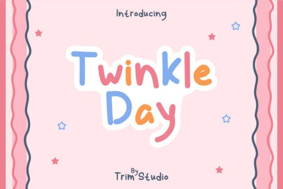 Discover the Whimsy of Twinkleday Regular