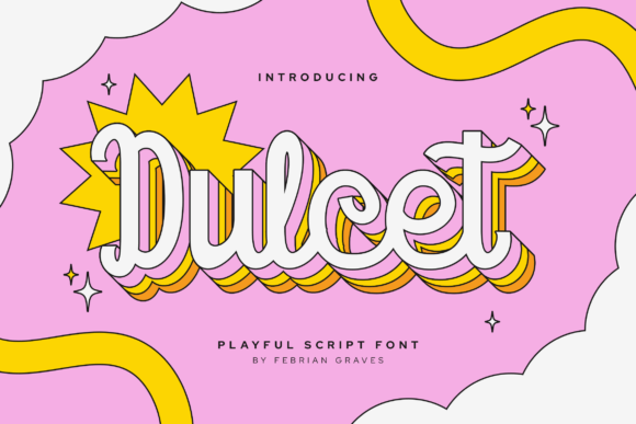 Dulcet Script: Blending Retro Charm with Modern Flair