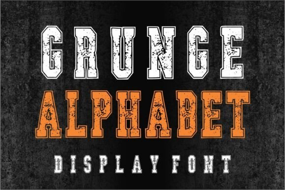 Grunge Alphabet: Injecting Raw Authenticity into Modern Design