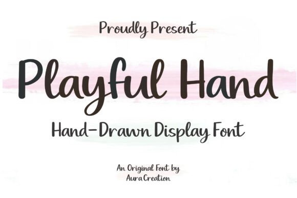 Inject Friendly Energy with the Playful Hand Typeface