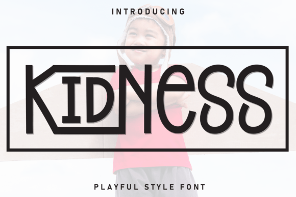 Kidness Font: Where Modern Geometry Meets Playful Design