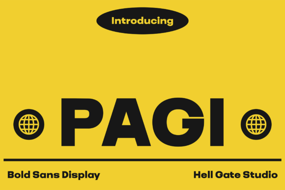 Pagi Bold: A Fresh Take on Modern Sans Serif Style