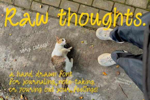Raw Thoughts: The Typeface That Captures Your Authentic Voice
