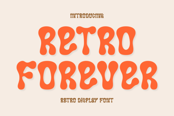 Retro Forever: A Typeface That Brings the Groove