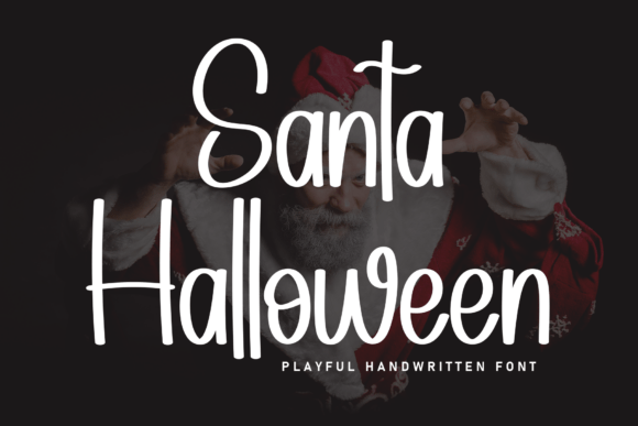 Santa Halloween Font: The Ultimate Holiday Crossover Typeface