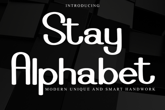 Stay Alphabet: Where Clean Structure Meets Handmade Charm