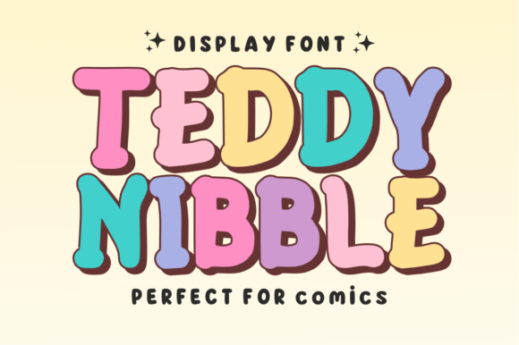 Teddy Nibble: Your Go-To Font for Instant Whimsy